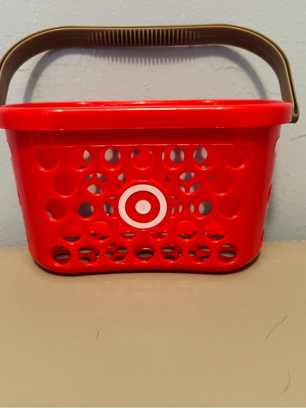 Target Red Mini Basket  complete with Bullseye Logo!